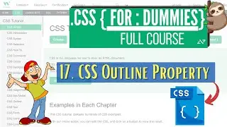 CSS for Dummies: 17 CSS Outline Property | Creating Outline around Element in CSS