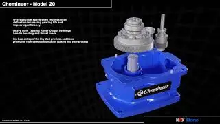 Chemineer Model 20 Gearbox