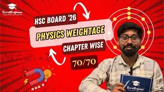 🚨 STOP! Physics Boards Without This? 😱 | Chapterwise Weightage Class 12 | HSC 2026