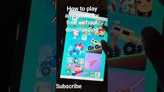 how to play any game for free without downloading #gaming #hard #technology  #technogamerz
