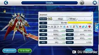 Digimon Link Jessmon X Antibody +4