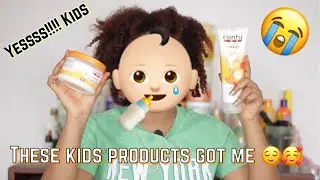 I tried USING KIDS NATURAL HAIR PRODUCTS ONLY!!! CANTU FOR KIDS