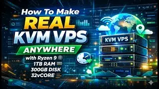 🔥 Get a FREE VPS in 2026! 1TB RAM  32vCPU  300GB Disk &ndash; Ryzen 9 With (KVM Supported)