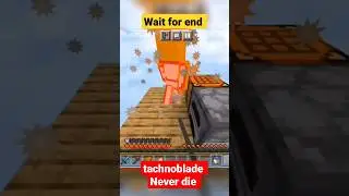 technoblade vs dream MLG  | #minecraft #dream #technoblade #vs #shorts