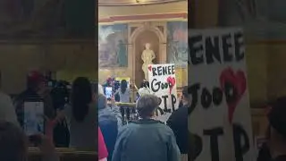 Human rights rally at the Kansas Statehouse