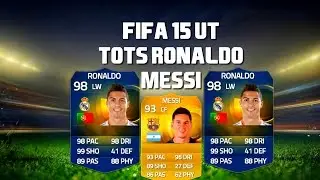 FIFA 15 CZ | UT | TOTS RONALDO OMG & (Messi)