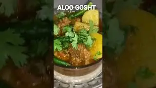 aloo gosht by HK Kitchen