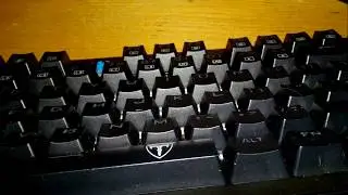 DIY rubber feet for T-Dagger T-TGK312-BL Bermuda Mechanical Gaming Keyboard - Outemu Blue
