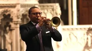 Wynton Marsalis & Dan Nimmer play at Billie Allen Henderson Memorial 1/28/16