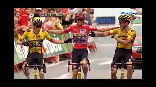 Sepp Kuss wins La Vuelta Espana 2023 feat (Jonas Vingegaard and Primoz Roglic)
