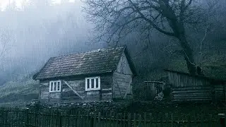 Goodbye Stress to Sleep Instantly with Heavy Rainstorm & Thunder Sounds in Rainforest at Night