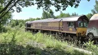 Massive effort from 66008 at Aberdare 15/06/2014