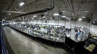 62nd Annual Michigan Crossroads Hamfest & Radio Swap Time Lapse