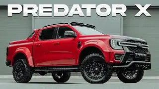 Next-Gen Ford Ranger Wildtrak in Lucid Red - Predator X Body Kit