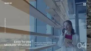 Clean Presentation Slideshow - Video Display | After Effect Template