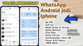 WhatsApp Iphone 2023 Tanpa Password | Mbwhatsap no password