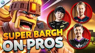 SWAG RC против профессиональных игроков с OP SUPER BARCH! Атаки Clash of Clans Legends