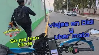 I'm running late 😅 | RANDOM trips on Didi and Uber Moto | Manibiker21&rdquo;