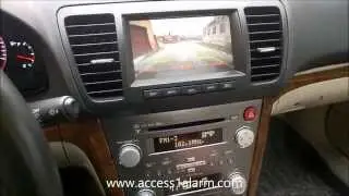 2008 Subaru Legacy Backup Camera Integration