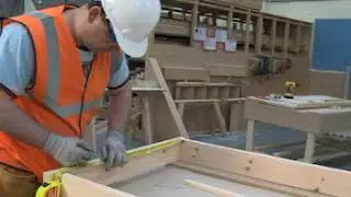 fitting a door lining