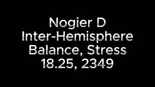 Nogier D Inter-hermisphere Balance, Stress, Relaxation Frequency Sound Healing Rife Hz