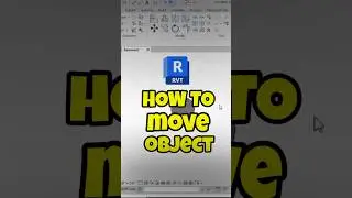 ✅MOVE  Tool In Revit #ytshorts #revit #revitbim #trending @DeepakVerma_cad