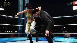WWE 2K20: Bayley vs Michael Cole, Wrestlemania! Intergender Wrestling