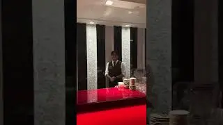 Bar at R Haan, 2 Star Michelin restaurant in Bangkok, Thailand