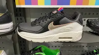 Nike Air Max 90 LTR SE GS Shoes (Off-Noir/Black/Summit White/Metallic Pewter) - SKU: DJ0414-001