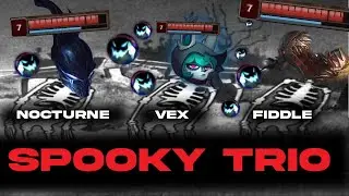 Spooky Trio - Vex, Fiddle, Nocturne Combo - S15 League of Legends
