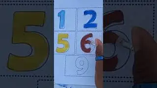 Tracing Number 1 to 10 #shorts #youtubeshort #numbers1to10 #short