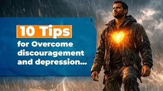 10 Tips for Overcome discouragement and depression through inner strength and faith in God.