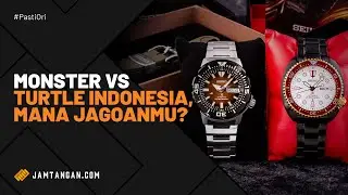 GIVEAWAY SEIKO! Bedah Perbedaan Seiko Monster Komodo SRPK55K1 vs. Turtle SRPJ52K1