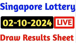 02-11-2024 Today 4D Results Singapore | 4d Result  | Today 4d Result Live