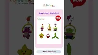 Sweet Cuddle Musical Cot Toys | MyFirsToys #musicaltoys
