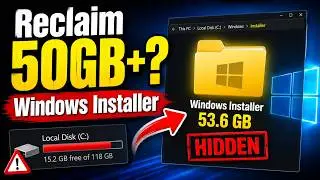 This HIDDEN Windows Folder is STEALING Your Storage Space