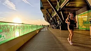 POV Walk Through Fulham FC&rsquo;s New Riverside Pier | Sunset Vibes by the Thames