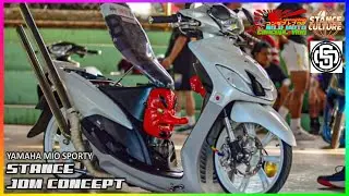Yamaha Mio Sporty na maganda tindeg | Stance JDM Concept EP-127