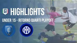 Highlights Empoli-Inter U15 A-B, ritorno quarti playoff stagione 2023-24