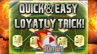 QUICK & EASY LOYATLY + HEALING GLITCH! No Losses On Record! FIFA 17 Ulitmate team