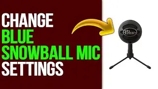 How To Change Blue Snowball Mic Settings (How To Set Up And Adjust Blue Snowball Mic Settings)