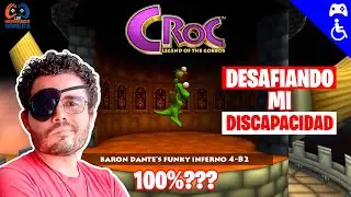 BATALLA FINAL Croc Legend of the Gobbos Remastered - 4-B2 Baron Dante's Funky Inferno Gameplay