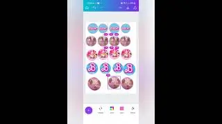 How to make Printable Cupcake Toppers with your phone using Canva