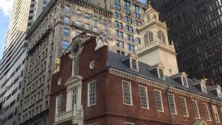 [ Old State House, Boston Massacre Site, The Freedom Trail ] Boston, Massachusetts