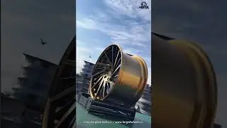 2 Pieces forged wheels export to Europe #forgedwheel #automobile