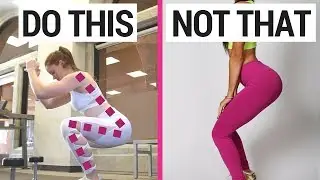 Dumbbell Booty Workout | How Deep Should You Squat? (Science)
