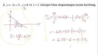 83-§. Egri chiziqli trapetsiya yuzi (Amaliyot darsi)