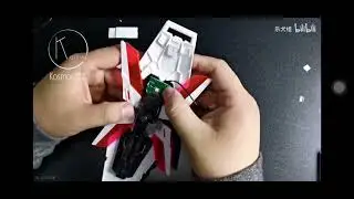 LED UNIT KOSMOS for PG Unicorn Gundam ขั้นตอนการติดตั้งส่วนของโล่ขนาดเล็ก