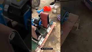 Auto Wide Belt Sander ⚙️ | Automatic Laser Burr Removal Grinding Machine | Made in India | Rajkot