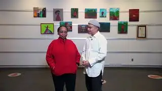 Flushing Library Art Exhibition by Audrey Dove